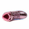 Picture of Voovix Unisex LED Shoes Light Up Shoes High Top Sneakers for Women Men pink38 - Size: 7.5 Women/6 Men