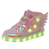 Picture of BFOEL Led Light Up Shoes for Kids High Top Wings Sneakers for Boys Girls Hip-Hop Dancing Shoes(10.5 Little Kid, Pink 27) - Size: 10.5 Little Kid