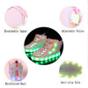 Picture of BFOEL Led Light Up Shoes for Kids High Top Wings Sneakers for Boys Girls Hip-Hop Dancing Shoes(10.5 Little Kid, Pink 27) - Size: 10.5 Little Kid