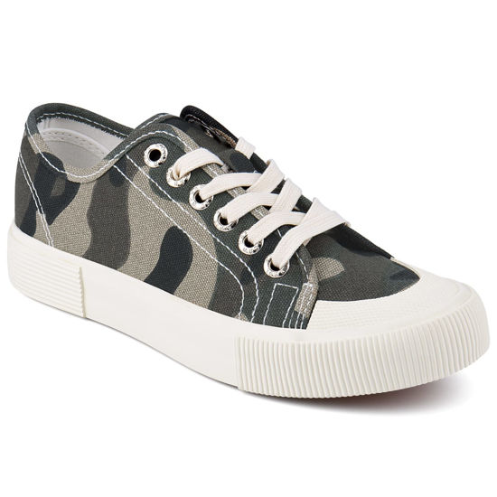 Picture of JENN ARDOR Camo Womens Canvas Sneakers Fashion Low Top Classic Lace-up Soft Casual Shoes for Walking Gifts for Womans Girls - Size: 6