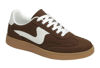 Picture of Forever Link Modern-12 Women's Low Top Lady Sneakers Lace-up Fashion Shoes (Brown, US Footwear Size System, Adult, Women, Numeric, Medium, 7.5) - Size: 7.5