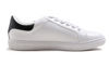 Picture of FEVERSOLE Women's Featured PU Leather Colorful Lace-Up Sneaker White Glitter Black Star Size 7 M US - Size: 7