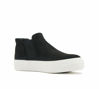 Picture of Soda Women's Woods Chelsea Canvas Platform Cushion Foam Sneakers (Black Imit, Numeric_6_Point_5) - Size: 6.5