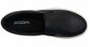 Picture of Soda Women's Preforated Slip On Sneakers (Black New C, 6) - Size: 6