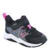 Picture of New Balance Kid's Rave Run V2 Hook and Loop Running Shoe, Black/Vibrant Pink, 4 Infant - Size: 4 Infant