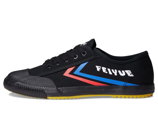 Picture of FEIYUE Fe Lo 1920 Low Top Canvas Performance Shoe with Rubber Sole Everyday Fashion Sneaker Black - Size: 13 Women/11 Men