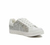 Picture of Soda Wander ~ Lace-up Double Layer Foam Padded Cushion Sock with Stars Low top Fashion Sneakers (Silver Glitter, Numeric_5_Point_5) - Size: 5.5