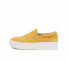 Picture of Soda Hike ~ Slip On Double Layer Foam Padded Cushion Sock Fashion Sneakers (Mango Yellow, 8) - Size: 8