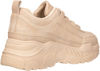 Picture of ILLUDE Women's Platform Lace up Sneaker Lightweight Casual Everyday Walking Fashion Sneakers Shoes (7, Nude Nubuck) - Size: 7