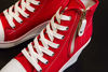Picture of Women's Canvas High-Heeled Shoes Fashion Sneakers Casual Shoes for Walking Platform Wedges Pump Shoes red, 10 - Size: 10