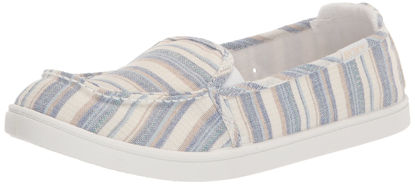 Picture of Roxy Women's Minnow Slip on Sneaker Shoe, Blue Heather 231, 7 - Size: 7