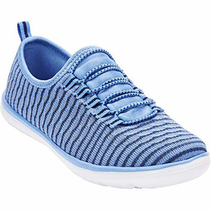 Picture of Comfortview Women's Wide Width The Ariya Sneaker - 8 W, French Blue - Size: 8 Wide
