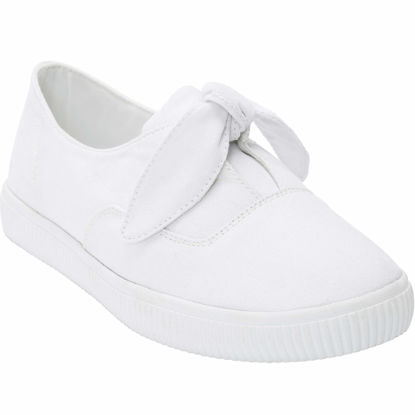 Picture of Comfortview Women's Wide Width The Anzani Slip On Sneaker - 11 M, White - Size: 11