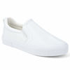 Picture of JENN ARDOR Women’s Slip On Sneakers Perforated/Quilted Casual Shoes Fashion Comfortable Walking Flats (White Stone, 10) - Size: 10
