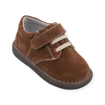 Picture of Wee Squeak Toddler Squeaky Shoes Jacob Brown Size 5 - Size: 5 Toddler