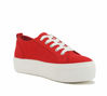 Picture of Soda Petal ~ Women Double Deck Bottom Sole Fashion Sneakers with Padded Comfortable Sock (Red, Numeric_6_Point_5) - Size: 6.5
