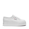 Picture of Superga Women's 2790acotw Linea Up and Down Sneaker, White 901 White, 5.5 - Size: 5.5