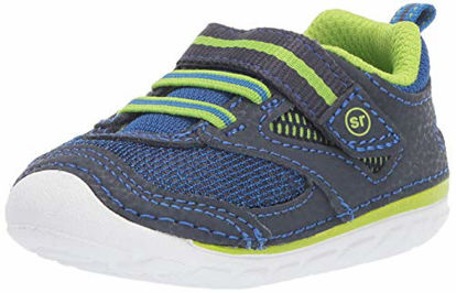 Picture of Stride Rite baby boys Soft Motion Adrian Athletic Sneaker, Navy, 3 X-Wide Infant US - Size: 3 X-Wide Infant