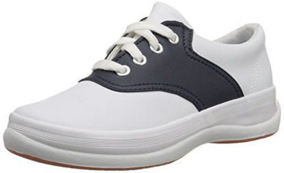 Picture of Keds School Days II Sneaker, White/Navy, 9 Narrow US Unisex Little_Kid - Size: 9 Narrow Little Kid