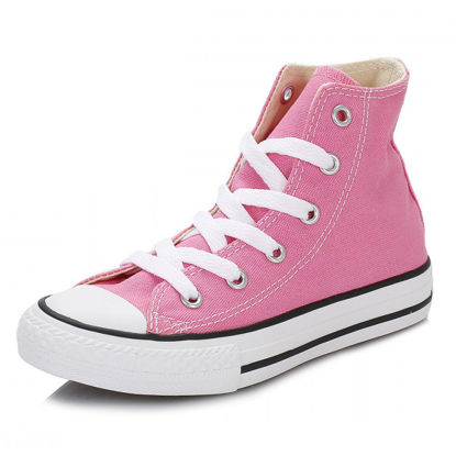 Picture of Converse Kids' Chuck Taylor All Star Canvas High Top Sneaker, Pink, 4 M US Toddler - Size: 4 Toddler