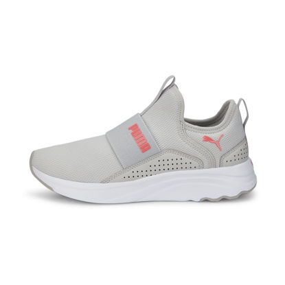 Picture of PUMA Women's SOFTRIDE Sophia Slip On Sneaker, Gray Violet-Sunset Glow, 11 - Size: 11