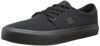 Picture of DC Womens Trase TX Skate Shoe, Black/Black/Black, 10 D US - Size: 10