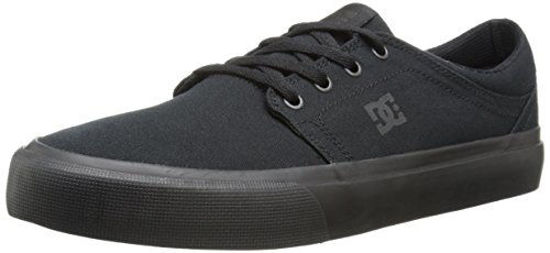 Picture of DC Womens Trase TX Skate Shoe, Black/Black/Black, 10 D US - Size: 10
