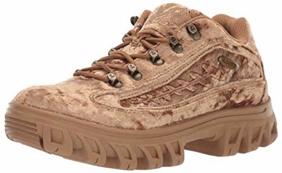 Picture of Lugz Women's Dot.Com 2.0 Sneaker, Golden Sand/Sesame, 8.5 M US - Size: 8.5