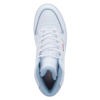 Picture of Levi's Womens Drive Hi Synthetic Leather Casual Hightop Sneaker Shoe, White/Blue, 10 M - Size: 10