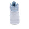 Picture of Levi's Womens Drive Hi Synthetic Leather Casual Hightop Sneaker Shoe, White/Blue, 10 M - Size: 10