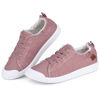 Picture of JENN ARDOR Womens Comfortable Elastic Shoes Stylish Canvas Fashion Sneakers Cute Slip On Lightweight Shoes Casual Flats for Walking - Size: 6