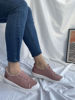 Picture of JENN ARDOR Womens Comfortable Elastic Shoes Stylish Canvas Fashion Sneakers Cute Slip On Lightweight Shoes Casual Flats for Walking - Size: 6