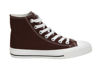 Picture of CUSHIONAIRE Women's Vance high top Canvas Sneaker +Memory Foam, Choc Crown 9.5 - Size: 9.5