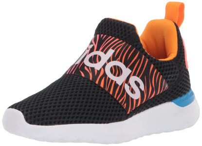 Picture of adidas Baby Lite Racer Adapt 4.0 Running Shoe, Black/Acid Red/Blue Rush, 5 US Unisex Infant - Size: 5 Infant