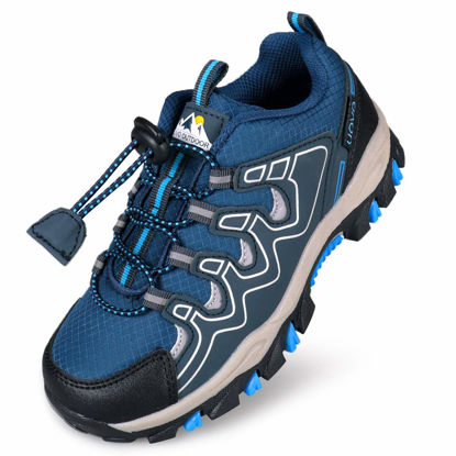 Picture of UOVO Boys Shoes Boys Sneakers Boys Tennis Running Shoes Waterproof Hiking Shoes Kids Athletic Outdoor Sneakers Slip Resistant(Little/Big Boys) - Size: 3 Little Kid