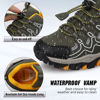 Picture of UOVO Boys Shoes Boys Tennis Running Sneakers Waterproof Hiking Shoes Kids Outdoor Fashion Sneakers Slip Resistant (Big/Little Boys) - Size: 13.5 Little Kid