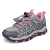 Picture of UOVO Girls Boys Hiking Shoes Boys Girls Waterproof Sneakers Kids Running Tennis Outdoor Shoes Non-Slip Lightweight Gray/Pink 3 Little Kid - Size: 3 Little Kid