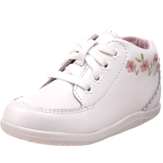 Picture of Stride Rite Baby-Girl's SRT Emilia, White, 4.5 X-Wide Toddler - Size: 4.5 X-Wide Toddler