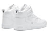 Picture of KUXIE Shoes Men's High Top Fashion Sneakers Outdoor Casual Sports Shoes Training Leather Shoes Mens Flats (M729-white, 9.5, Numeric_9_Point_5) - Size: 9.5