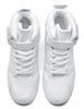 Picture of KUXIE Shoes Men's High Top Fashion Sneakers Outdoor Casual Sports Shoes Training Leather Shoes Mens Flats (M729-white, 9.5, Numeric_9_Point_5) - Size: 9.5