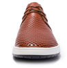 Picture of XIPAI Men's Casual Oxford Shoes Breathable Stylish Comfortable Sneakers Brown - Size: 8