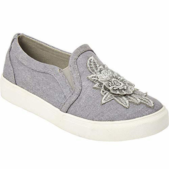 Picture of Comfortview Women's Wide Width The Skyla Sneaker - 8 1/2 WW, Grey - Size: 8.5 X-Wide