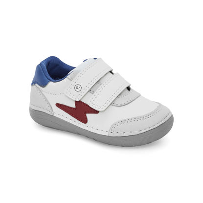 Picture of Stride Rite Boy's SM Kennedy Athletic Sneaker, White Multi, 6 Wide Toddler - Size: 6 Wide Toddler