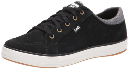 Picture of Keds Women's Center II Sneaker, BLACK SUEDE, 11 - Size: 11