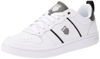 Picture of K-Swiss Men's Lozan Match Leather Sneaker, White/Black/Gunmetal, 6.5 - Size: 6.5