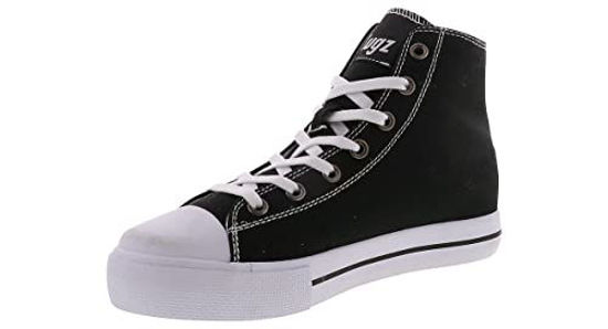 Picture of Lugz Women's Stagger Hi Fashion Sneaker, Black/White, 7.5 - Size: 7.5