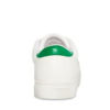 Picture of Steve Madden Rezume White/Green Lace-Up Rounded Closed Toe Fashion Sneakers (White/Green, 8) - Size: 8