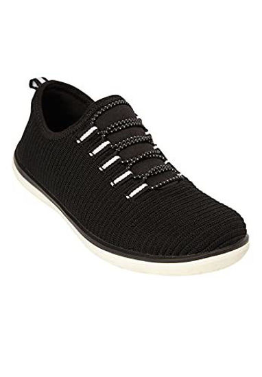 Picture of Comfortview Women's Wide Width Cv Sport Ariya Sneaker - 8 WW, Black - Size: 8 X-Wide