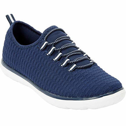 Picture of Comfortview Women's Wide Width Cv Sport Ariya Sneaker - 10 W, Navy Blue - Size: 10 Wide