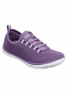 Picture of Comfortview Women's Wide Width Cv Sport Ariya Sneaker - 10 1/2W, Sweet Grape Purple - Size: 10.5 Wide